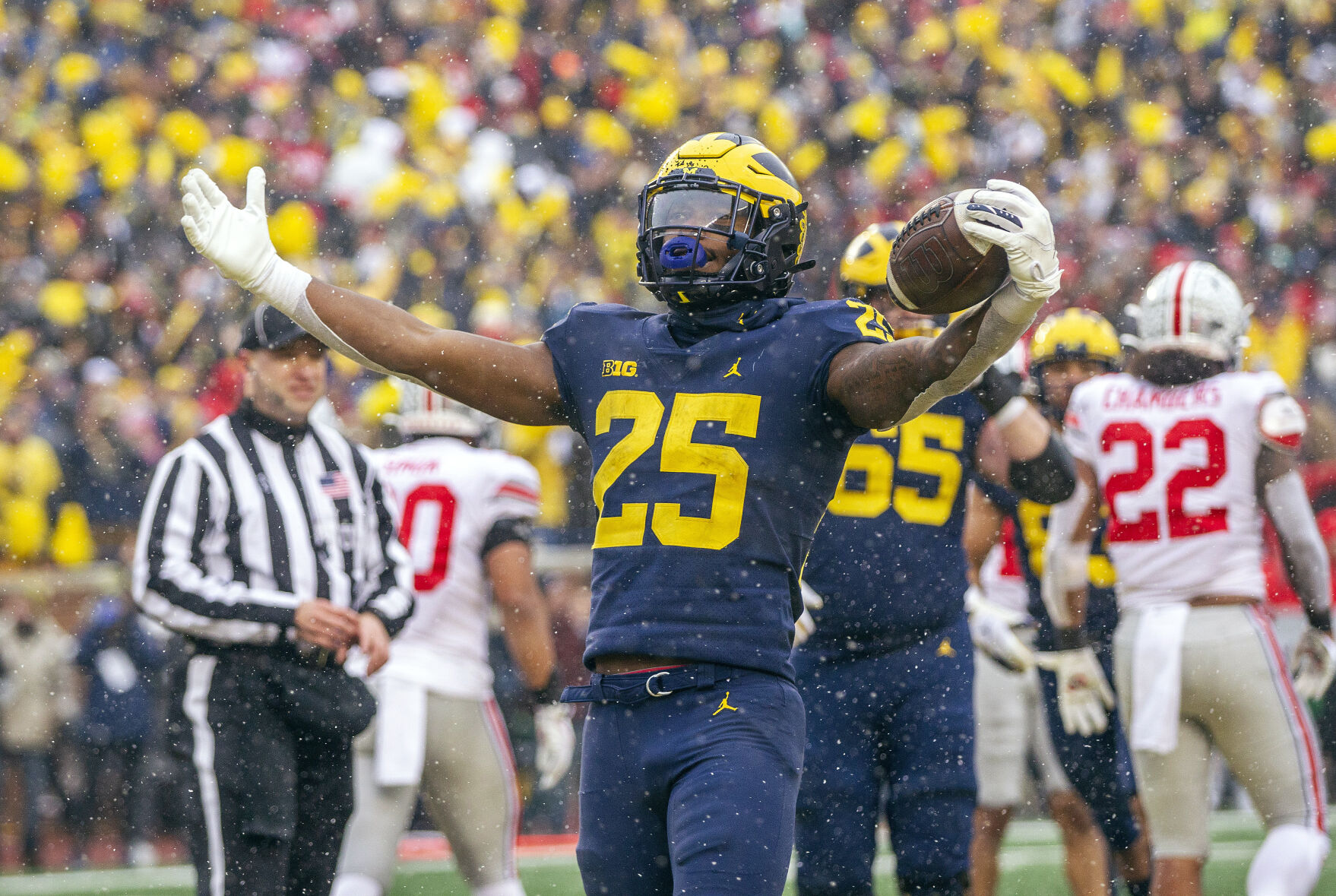 APTOPIX Ohio St Michigan Football